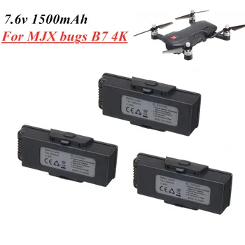 

Original 7.6V battery for MJX bugs B7 4K drone Spare Parts 7.6V 1500mAh Battery 1pcs to 3pcs