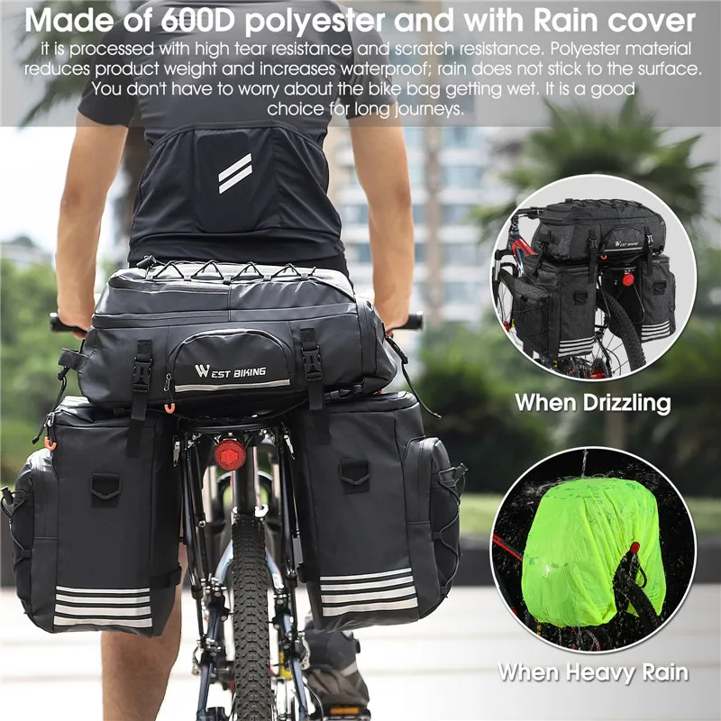 Waterproof bicycle backpack online