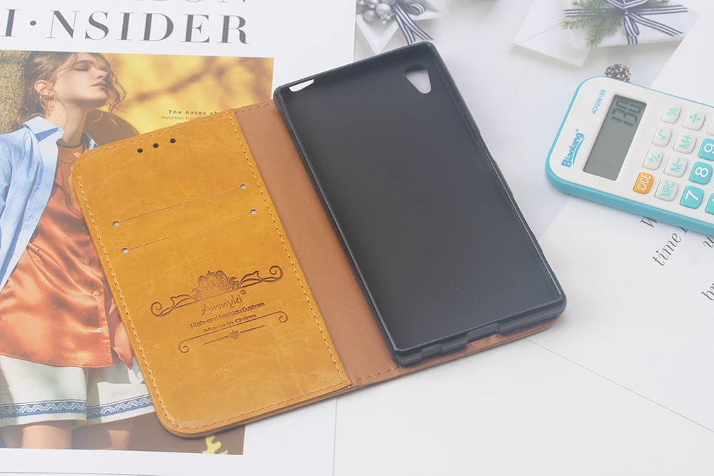 Чехол AMMYKI 5," для sony z5 e6653, тонкая текстура, узор с деревом, флип, искусственная кожа, задняя крышка для телефона 5,2" для sony xperia z5, чехол