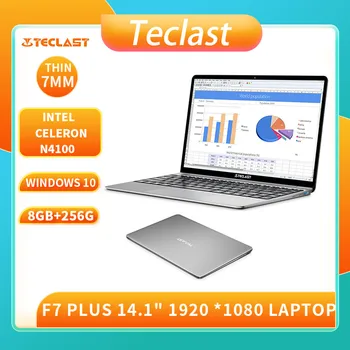 

Teclast F7Plus 14.1" Laptop 8GB RAM 256GB SSD Windows10 1920 *1080 Intel Celeron N4100 WIFI Backlit Keyboard Ultra Thin Notebook