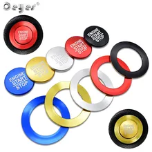 Ceyes автомобильный двигатель старт зажигания стоп-покрытие салонные аксессуары Стайлинг подходит для Jeep Renegade компас Wrangler Авто Наклейка