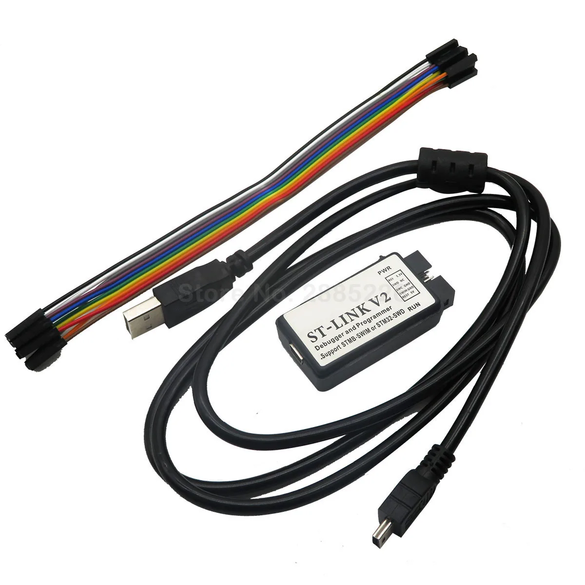 1 шт. ST-LINK V2 ST-LINK STM8 STM32 Программатор-эмулятор отладчик загрузчик горелки