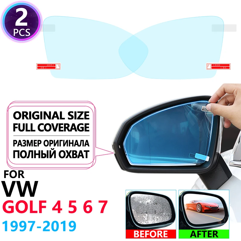 Противотуманная непромокаемая пленка заднего вида для Volkswagen VW Golf 4 5 6 7 Sportsvan