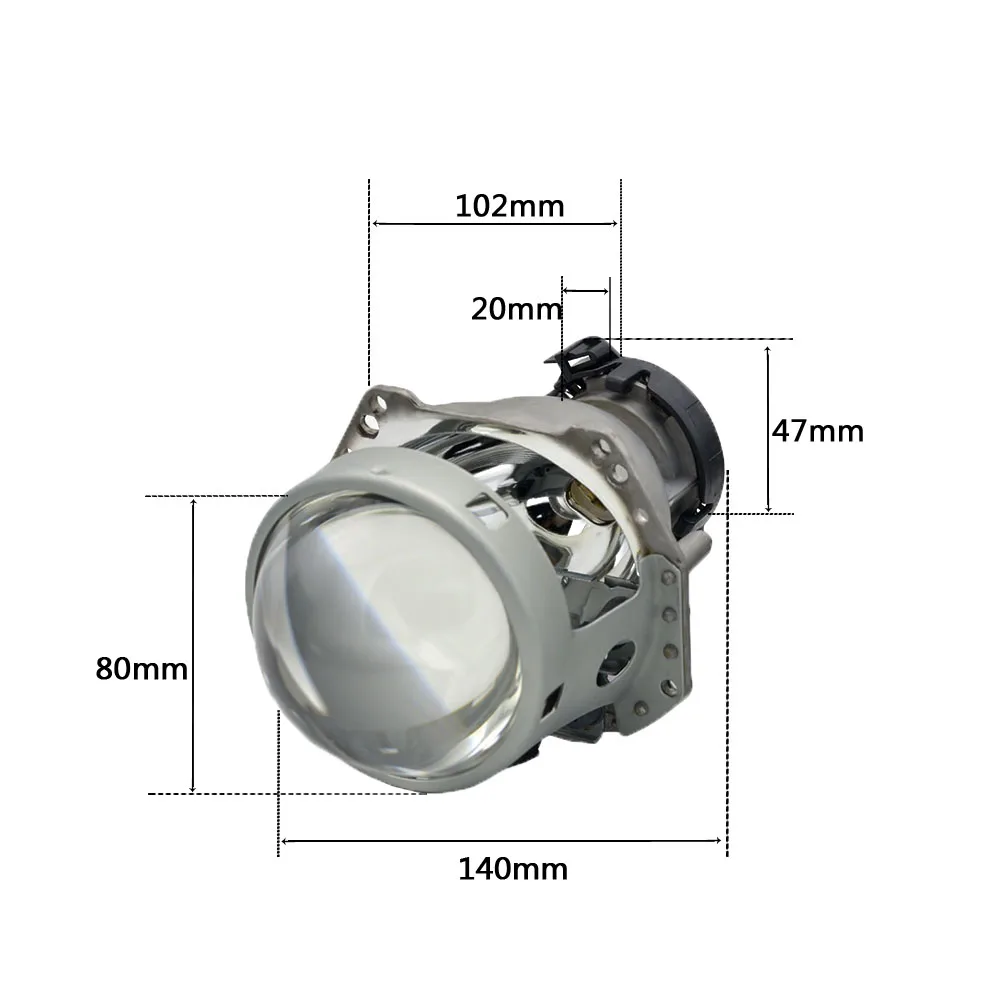 Автомобильный Стайлинг HELLA 5 3,0 дюймов hid bi-xenon проектор Объектив с кожухами автомобильный проектор фары D1S D2S D3S D4S LHD Тип