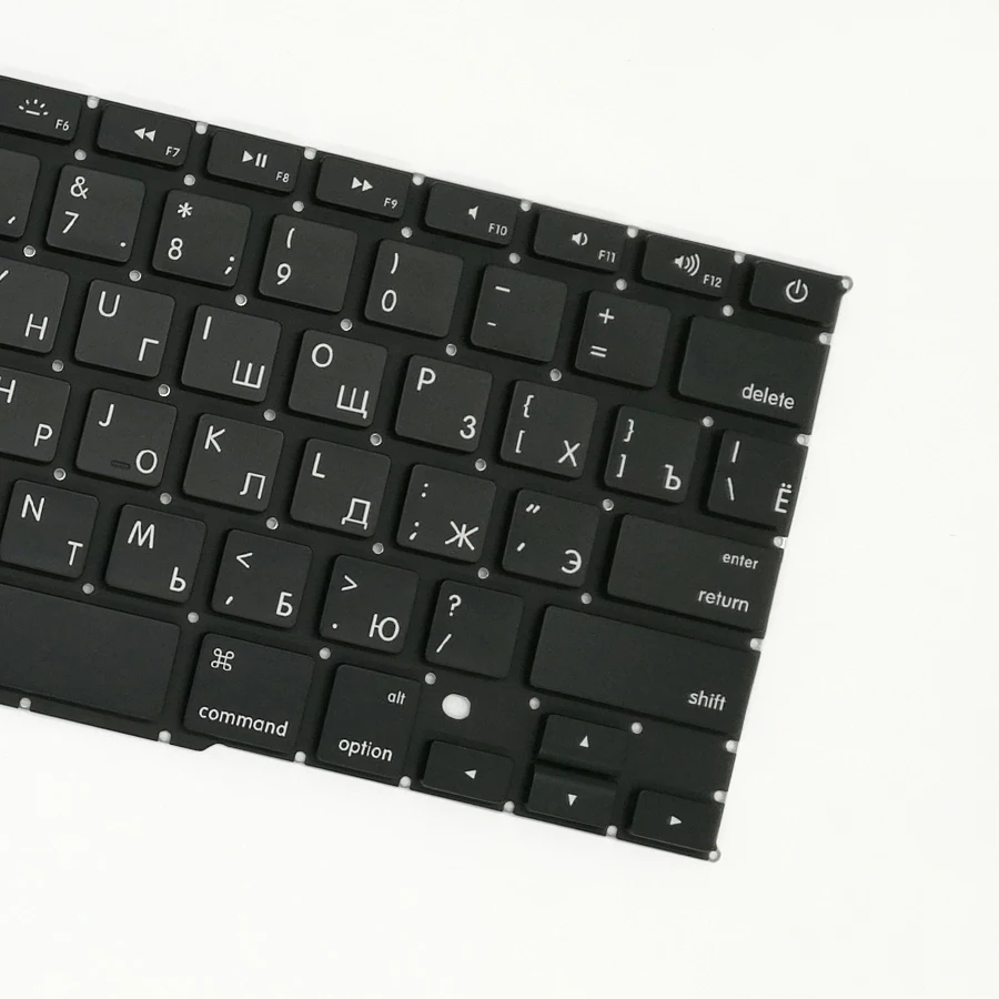 Новая маленькая Клавиша ввода Русская клавиатура + Подсветка для Macbook Pro 15 &quotRetina