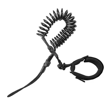 

TPU Surfing Leash Stand Up Paddle Rope Surfing Board Coiled Ankle Spring Leg Foot Rope for Rowing Boats