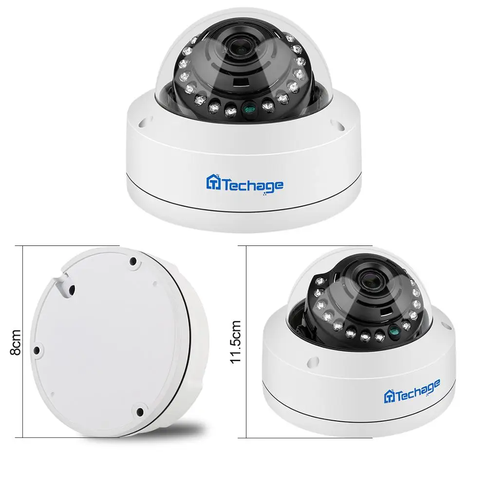 Techage 5MP H.265 POE NVR Dome Kamera System 5MP Audio Sound Rekord Vandalproof Indoor CCTV Sicherheit P2P Video Überwachung Set Techage 5MP H.265 POE NVR Dome Kamera System 5MP Audio Sound Rekord Vandalproof Indoor CCTV Sicherheit P2P Video Überwachung Set
