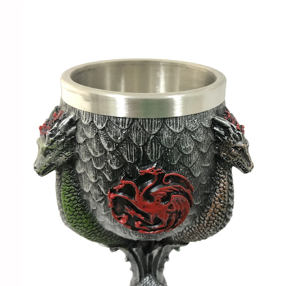 Игра престолов зимняя кружка Кубок из нержавеющей стали 3D для пива кофе посуда