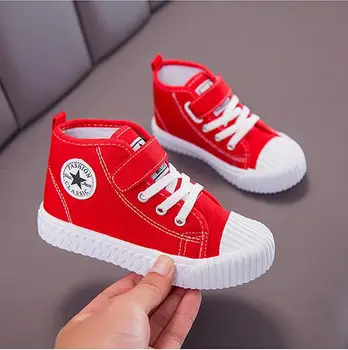 

Brand Canvas Children's Shoes Fashion Children's Sneakers Casual Shoes for Girls Comfortable Kids Flats Tenis Infanti Size 25-36