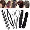 Magic Donut Bun Maker DIY Women Hair Accessories Braid Styling Hairpins Barrettes Twist Hair Clips Hairstyle Braiding Tools ► Photo 3/6