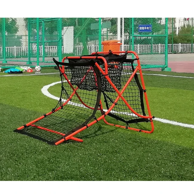 Filet de rebond de porte portable amovible pour football, double face,  équipement d'entraînement auxiliaire - AliExpress