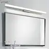 led mirror light stainless steel AC85-265V Modern Wall lamp bathroom lights 40cm 60cm 80cm 100cm 120cm wall sconces apliques ► Photo 1/6