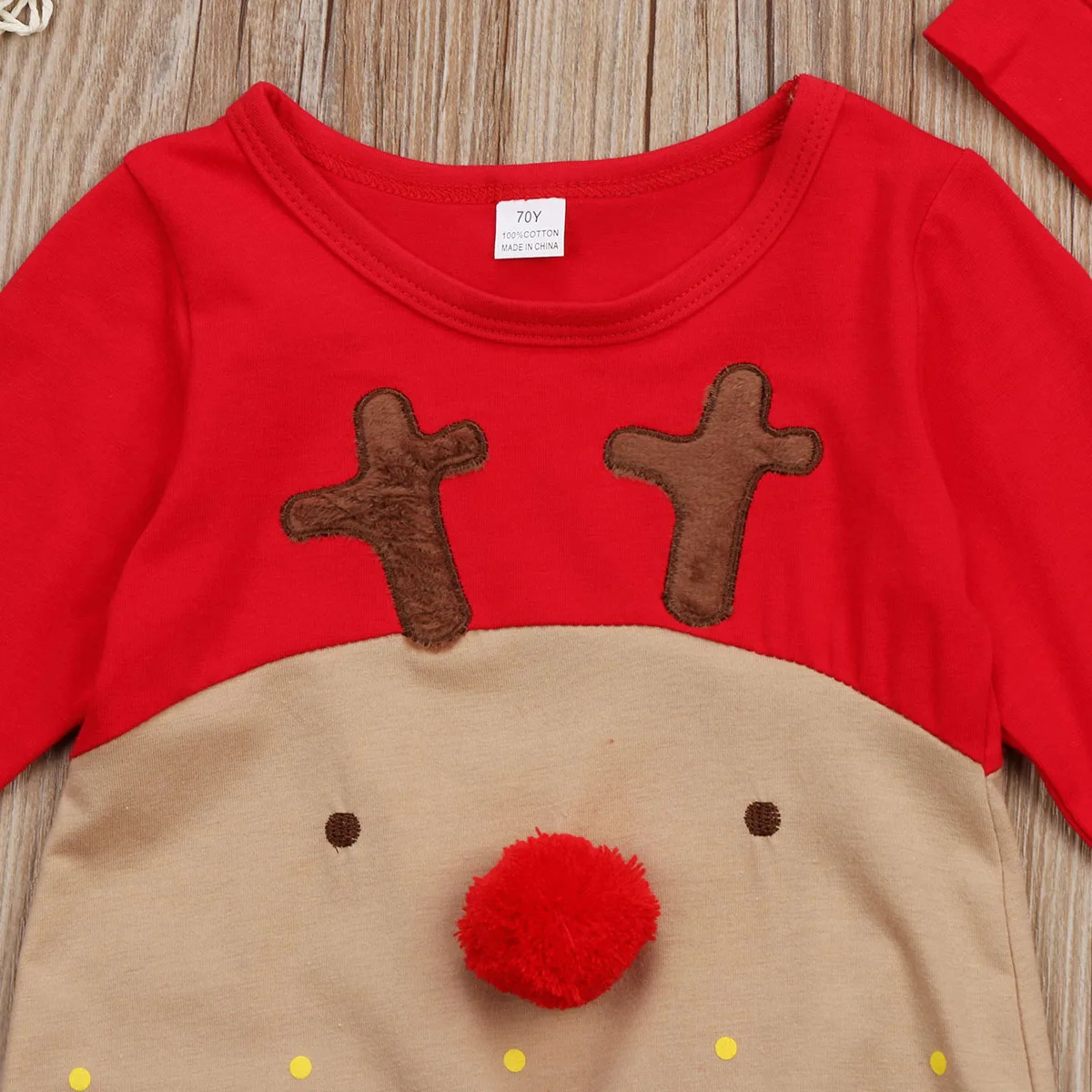 Комбинезон для малышей Рождественский Одежда для мальчиков и девочек с героями мультфильмов, лось, олень, комбинезон с длинным рукавом комбинезон, костюм+ шапка Зимняя одежда на возраст от 0 до 24 месяца