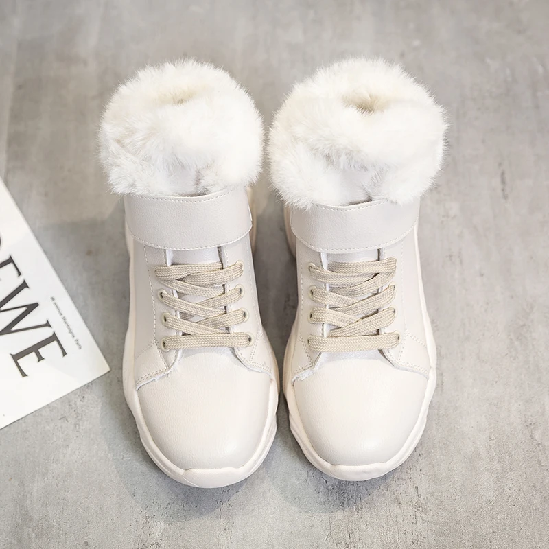 Женские зимние ботинки; Новинка года; женские зимние ботинки; Новая зимняя женская обувь; женские теплые хлопковые ботинки-трубы