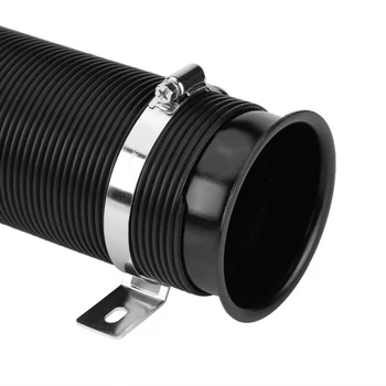 

Universal Intake Air Pipe 3-inch Car Booster Hose Kit With mounting clips