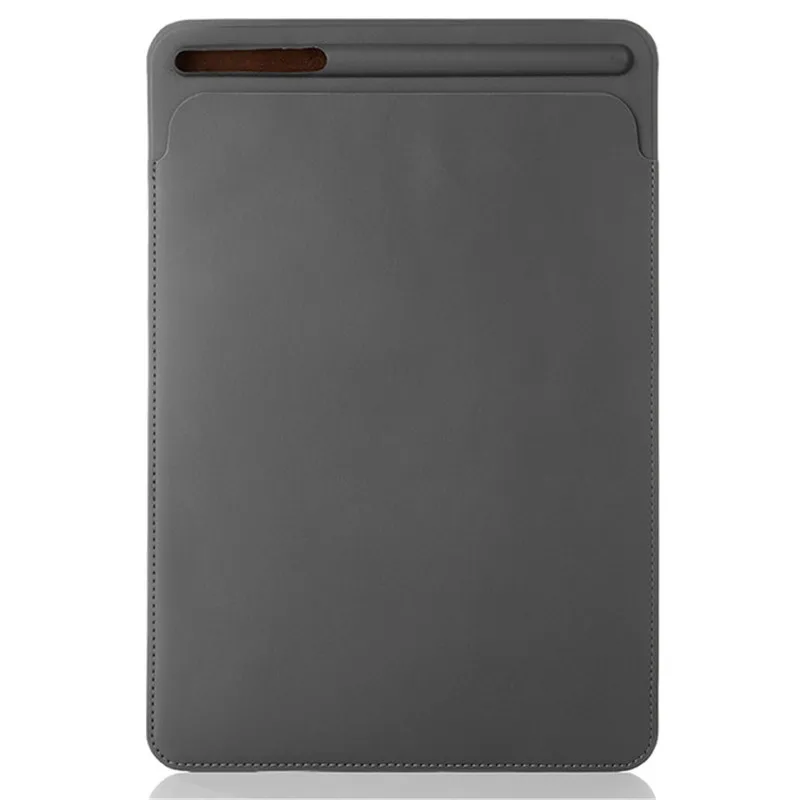 Чехол из искусственной кожи для samsung Galaxy Tab S6 10,5 T860 T865, чехол для Носимых устройств с карандашом - Цвет: Серый