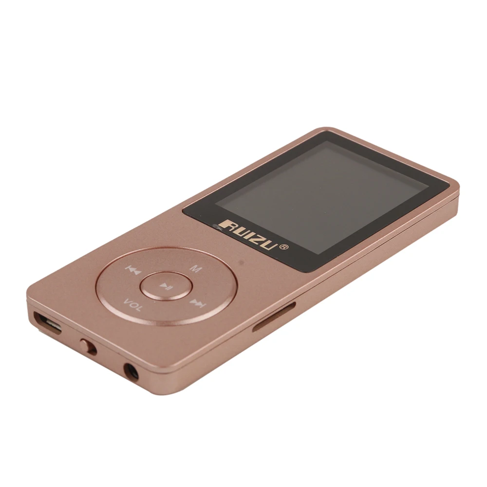 mp3 player RUIZU X02 MP3 music player key mp3 Micro SD card 64GB match PLAYFX AVI WMA JPG BMP TXT WAV TFT screen 20 languages