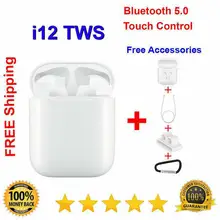 I12 mini tws Bluetooth 5,0 спортивные наушники с защитой от пота, настоящие беспроводные наушники для Iphone, samsung, sony, музыкальная стереогарнитура