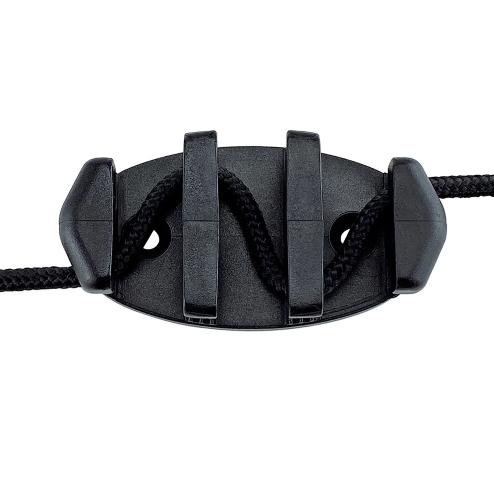 Description Picture 2 of item1Pc Nylon Marine Zig Zag Anchor Trolley Cleat Rope Device Kayaks Canoes Truck Trailer Rowing Inflatable Boats Decks Accessories