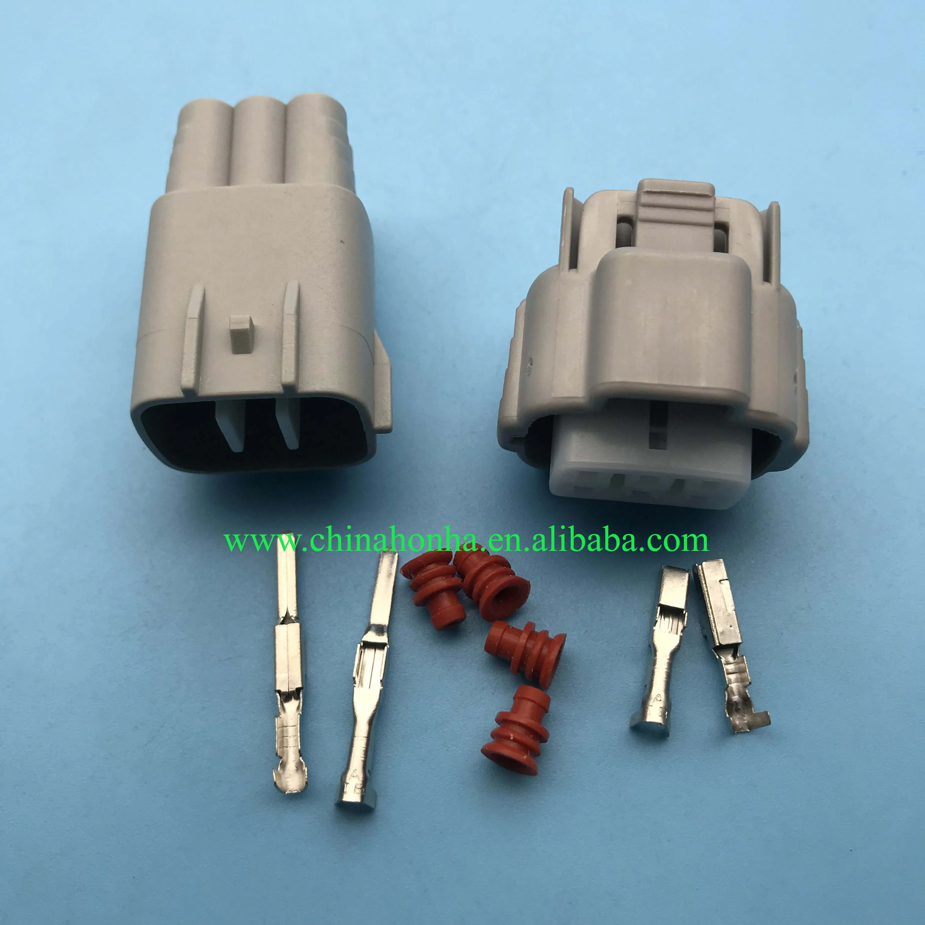 5pcs Автомобильные фары сборки светодиодные фары разъем 6-pin типа «папа» женский сенсор разъем 6188-0175 6189-0323 - Название цвета: 5pcs