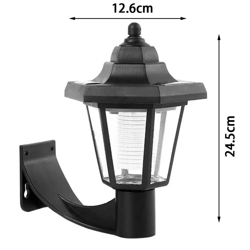 Новый светодиодный настенные фонари на солнечной батарее настсветильник