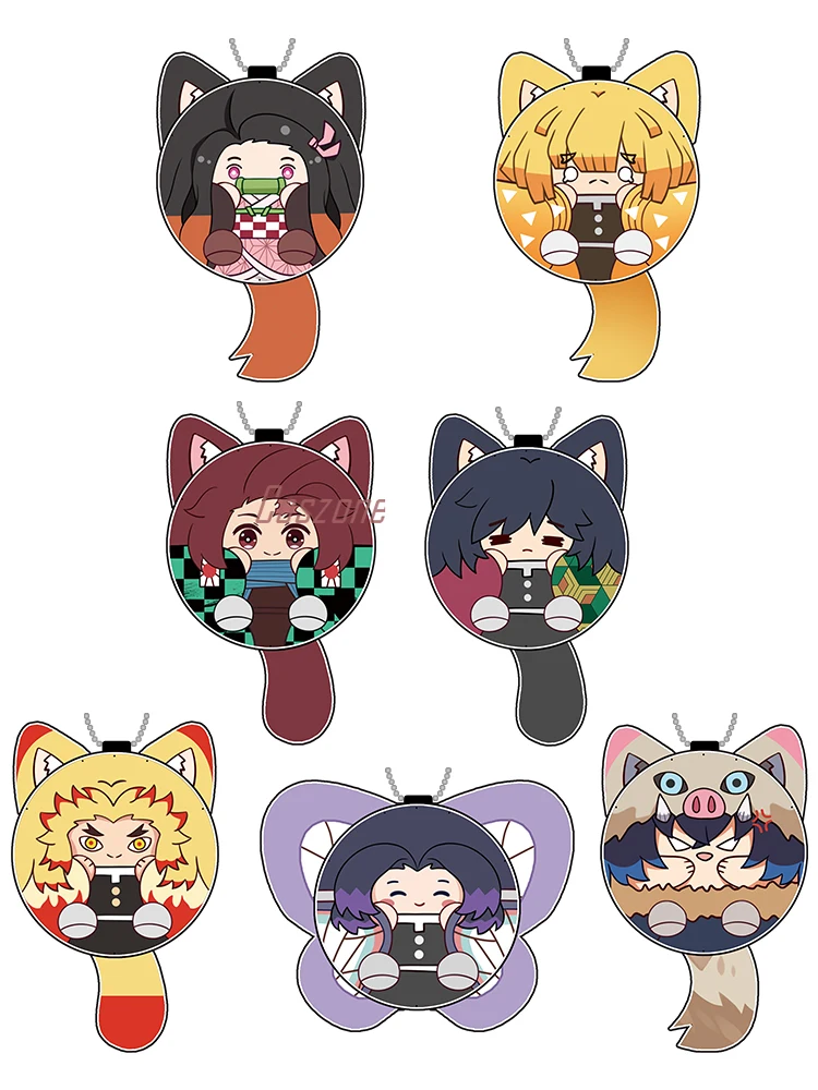 Kimetsu no Yaiba Kamado Demon Slayer Tanjirou Nezuko Косплей плюшевая игрушка кукла брелок сумка