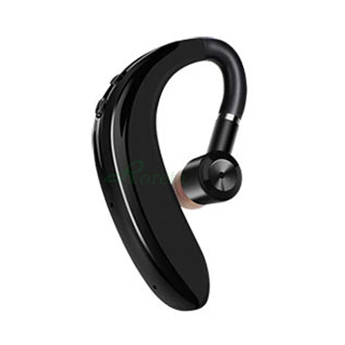 Наушники Roreta Bluetooth 5,0, беспроводные наушники с крючком, спортивные наушники для бега, игровая гарнитура с микрофоном для iPhone xiaomi - Цвет: Черный