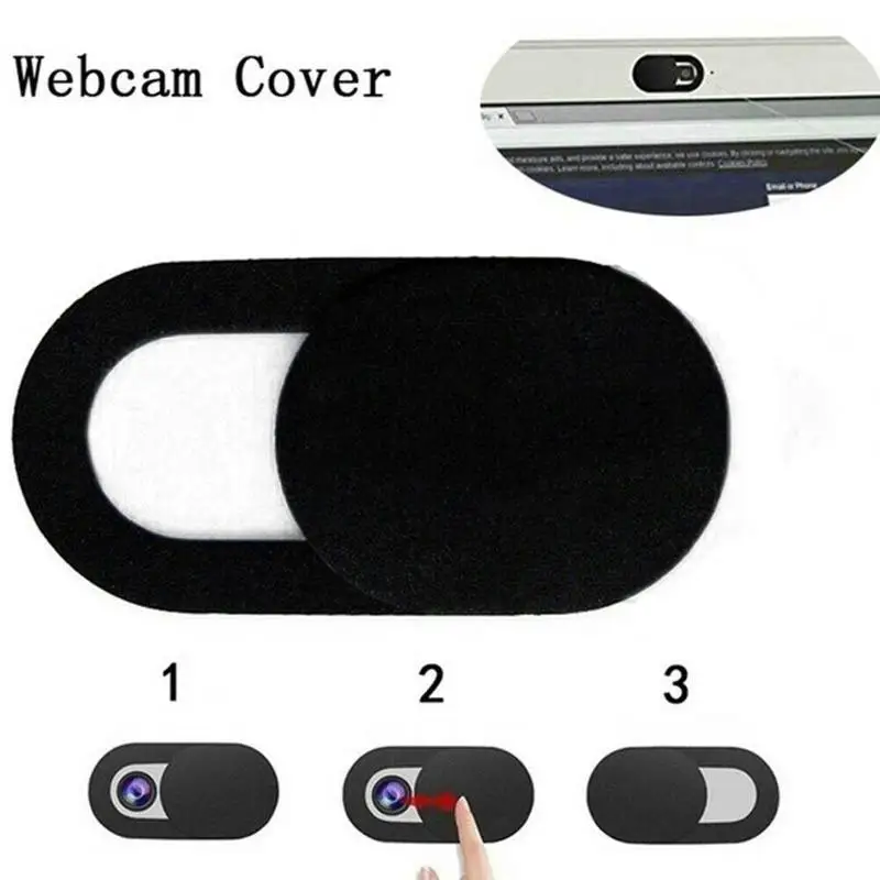 1Pc Webcam Cover Shutter Magnet Slider Plastic Universal Privacy Sticker Per Iphone Laptop Camera Cover Slider Web Pc Tablet
