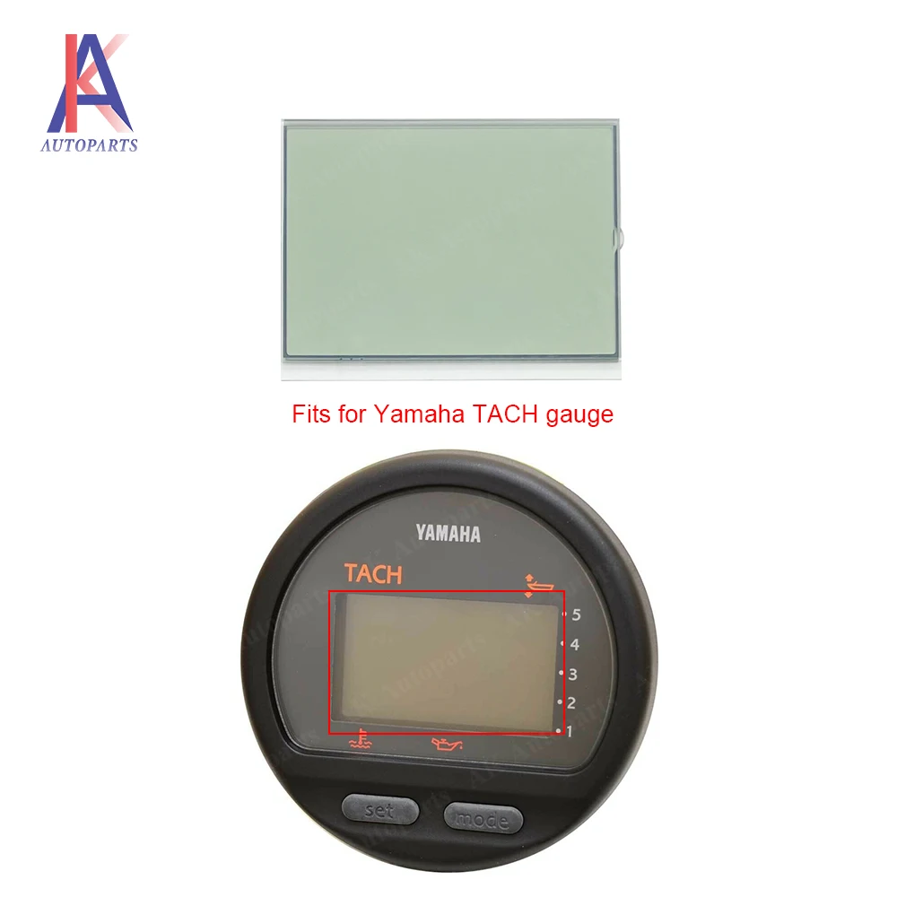 LCD Display for YAMAHA Multifunction Gauge Tachometer Tach Outboards