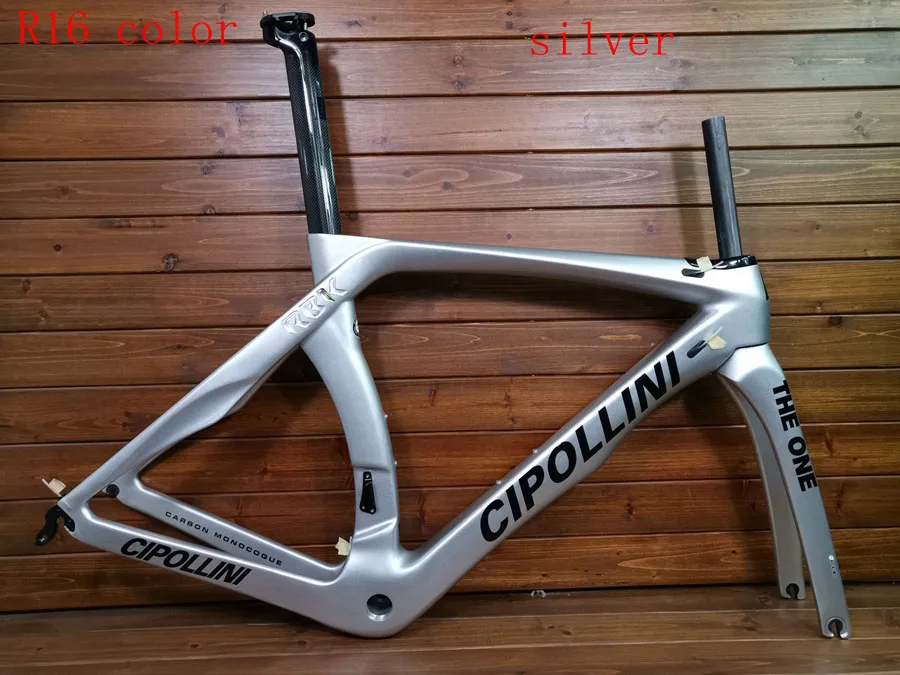 Топ Cipollini nk1k RB1K the one T1100 3k серебряные Углеродные дорожные рамы набор углеродных велосипедов может быть XDB DPD корабль - Цвет: R16 color