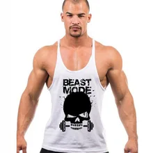 AliExpress Wish мужской спортивный хлопковый жилет с черепами