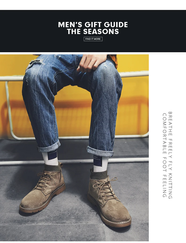 Luxury Brand Men Boots Winter With Fur Warm Snow Boots Men Ankle Boots Safety Shoes Men Footwear Fashion Botas Hombre