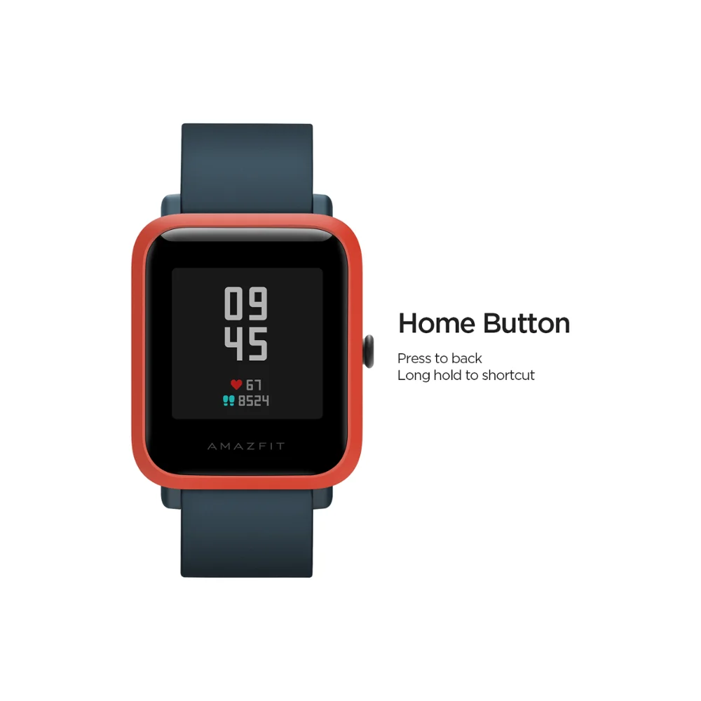 Amazfit-reloj inteligente Bip para hombre y mujer, accesorio de pulsera  deportivo resistente al agua IP68 con control del ritmo cardíaco,  Bluetooth, GPS, sin caja, modelo 85-95