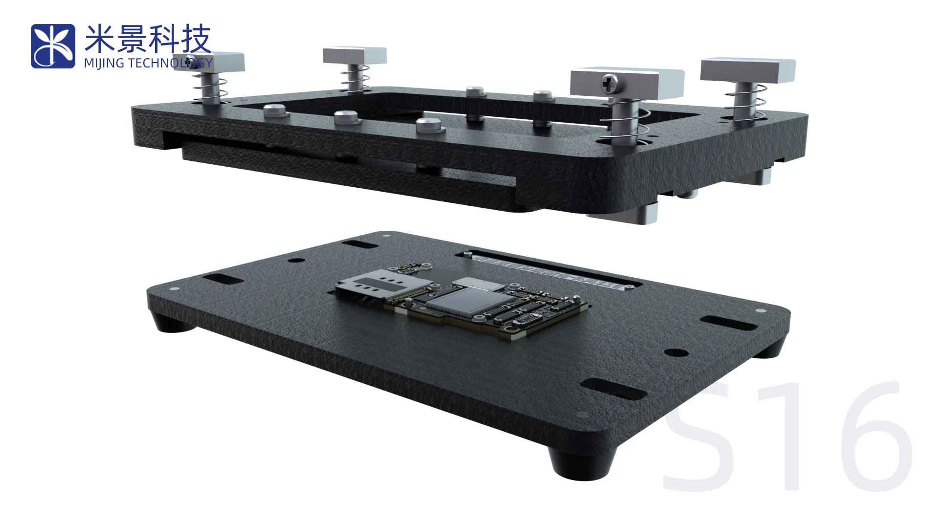 

Материнская плата MIJING S16, многослойная крепежная блокировочная пластина для iPhone 11/11 pro max