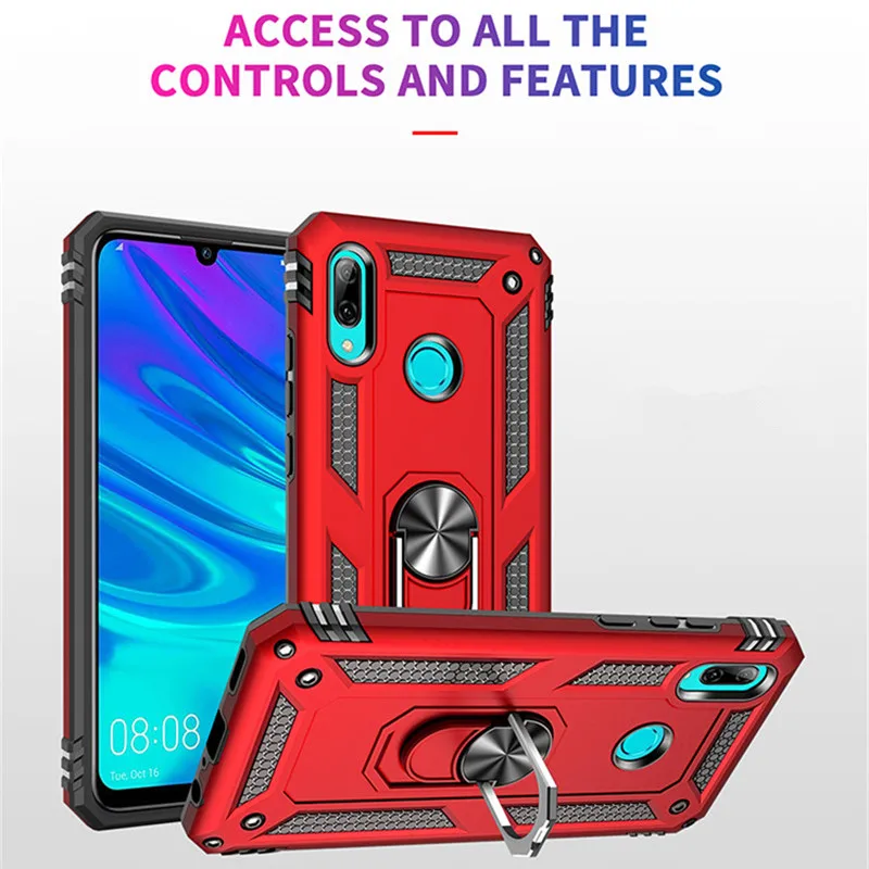 

For Huawei Honor 10 Lite Case Magnet Car Ring Stand Holder Cover for Huawei Honor 10 lite 10lite HRY-LX1, HRY-LX2 Coque Funda