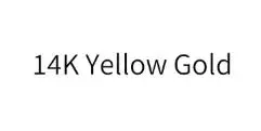 14K Yellow gold 14 к желтое золото и серебро DEF серьги-гвоздики с муассанитом серьги белый и черный Муассанит 1CTW 5 мм помолвка Свадьба для женщин - Цвет камня: 14K Yellow gold