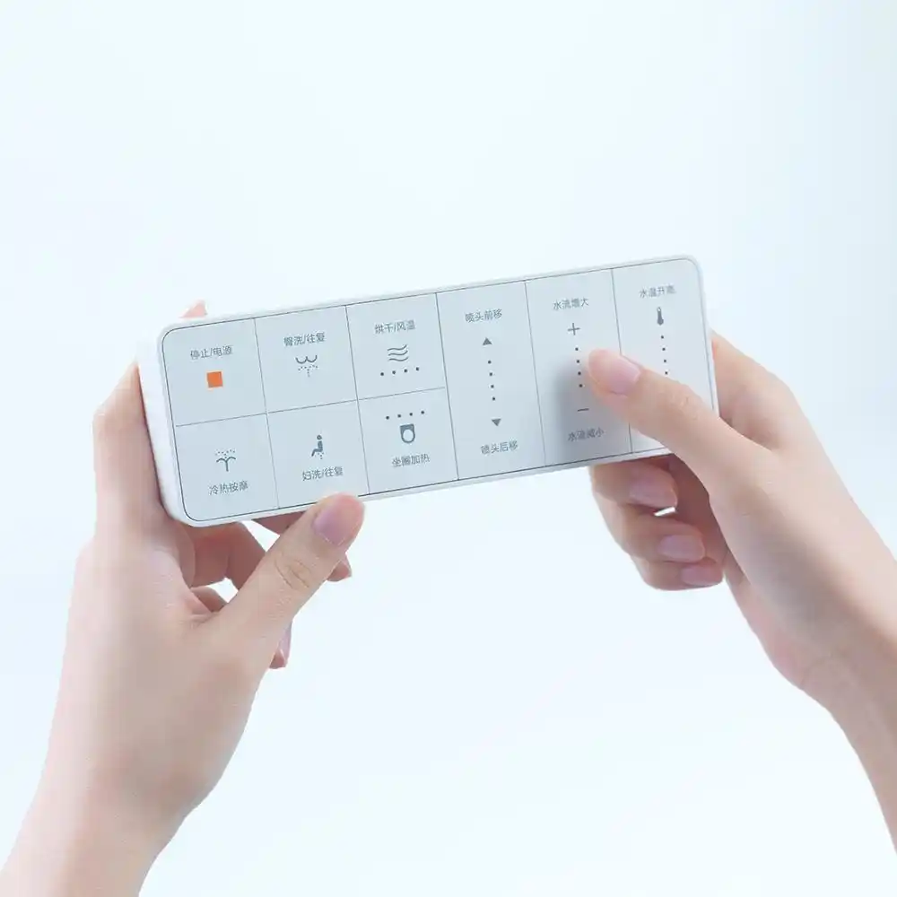 Smartmi Smart Toilet Seat Lid Pro Electric Toilet Cover Automatic Induction Bidet Work For Mijia App Remote Control Smart Remote Control Aliexpress