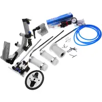 RTP-300 Pneumatic Expander Stretch Overlock Industrial Sewing Machine Double Needles Sewing Accessories Parts 1