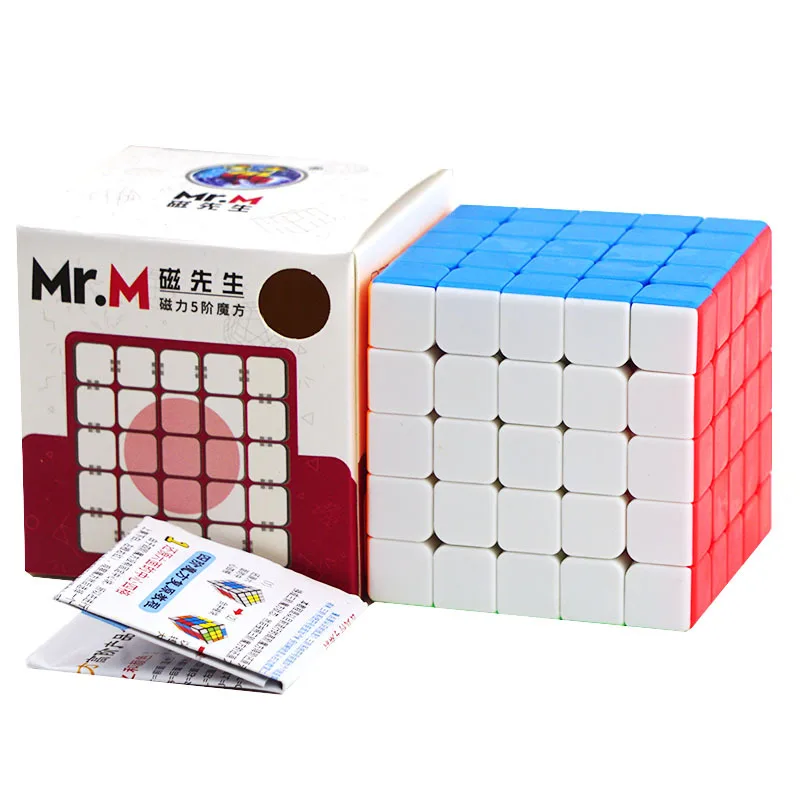 SHENGSHOU Mr.M 2x2x2 3x3x3 4x4x4 5*5*5 Магнитный магический куб скоростной пазл 2x2 3x3 4x4 5x5