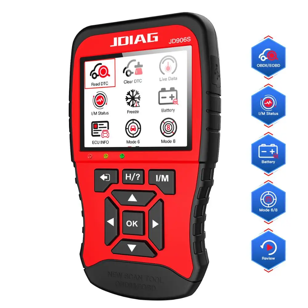 2019 обновленный OBD2 сканер автомобильный диагностический инструмент полная