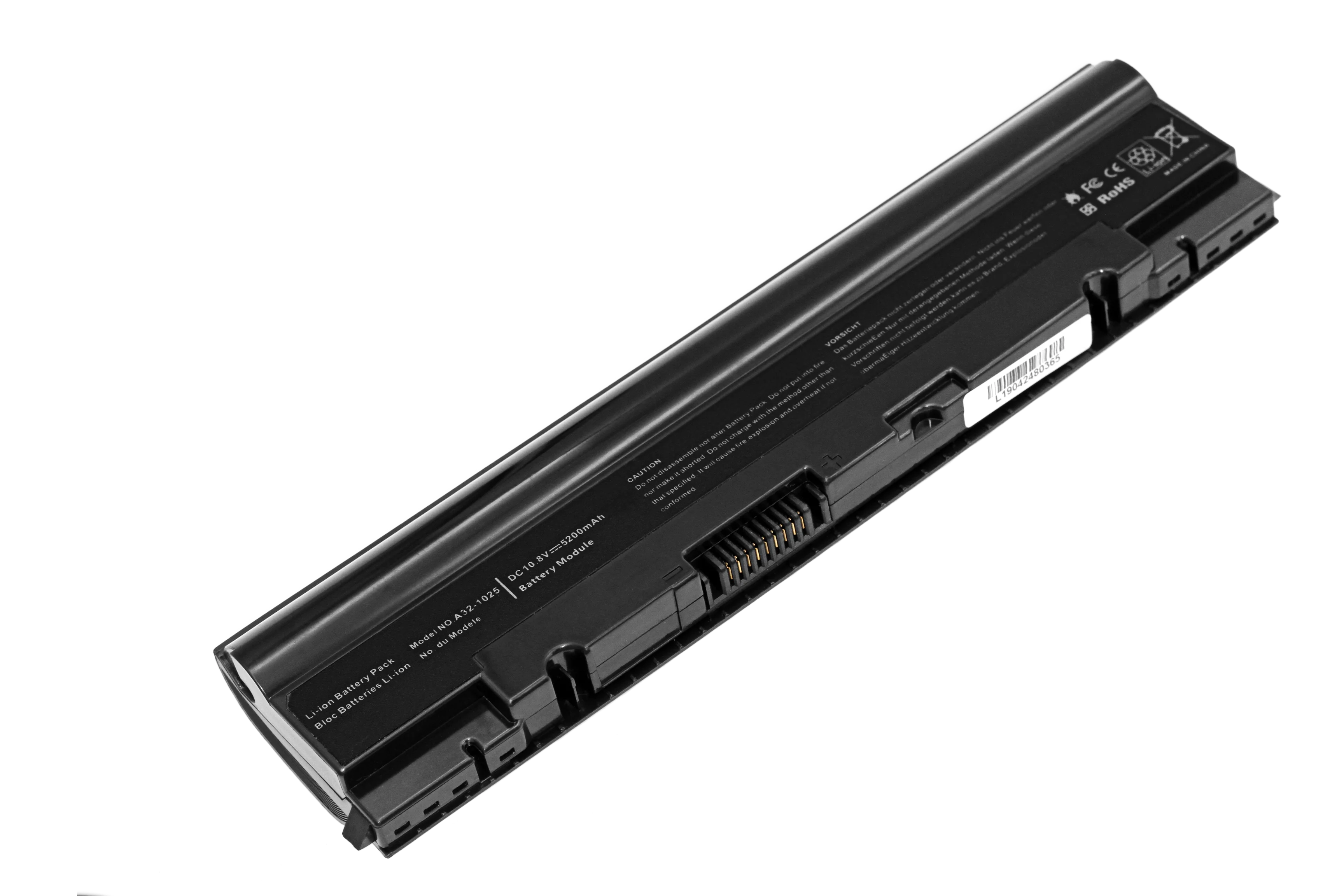 Apexway 6 ячеек 6500 мАч аккумулятор для ноутбука asus Eee PC1025 1025C PC1025CE 1225 1225B 1225C R052 R052C 052CE 1015CX 1011CX 1015