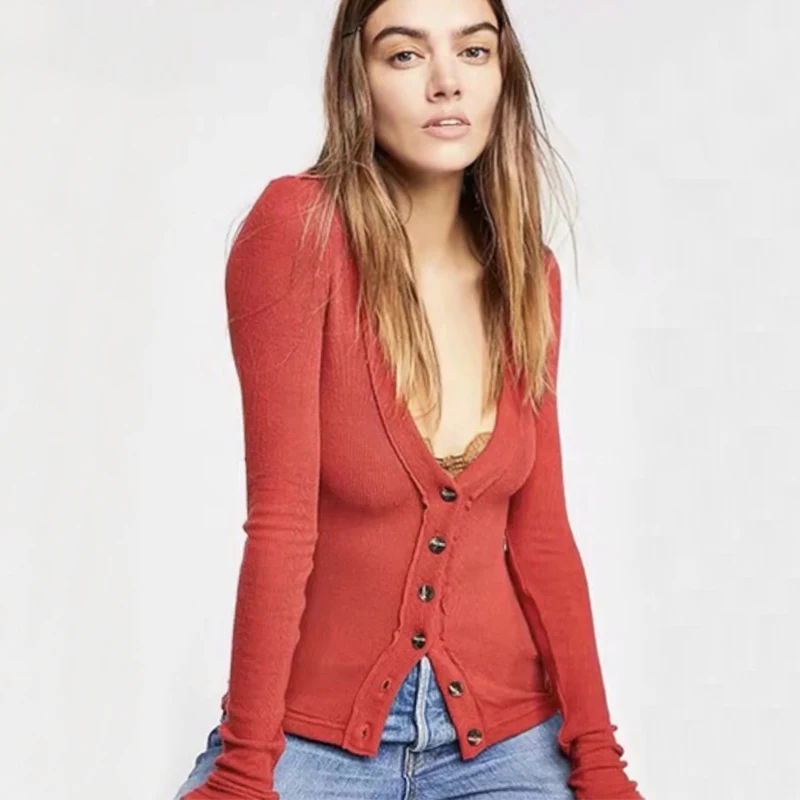

2019 Women slim Knit Cardigan Cropped Knit Top Sweater Vintage Knit Cardigan with fringing
