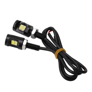 

5630 2SMD LED Eagle Eye Car Fog DRL Daytime Reverse Parking Signal License Plate Light Waterproof Daytime Running Lights