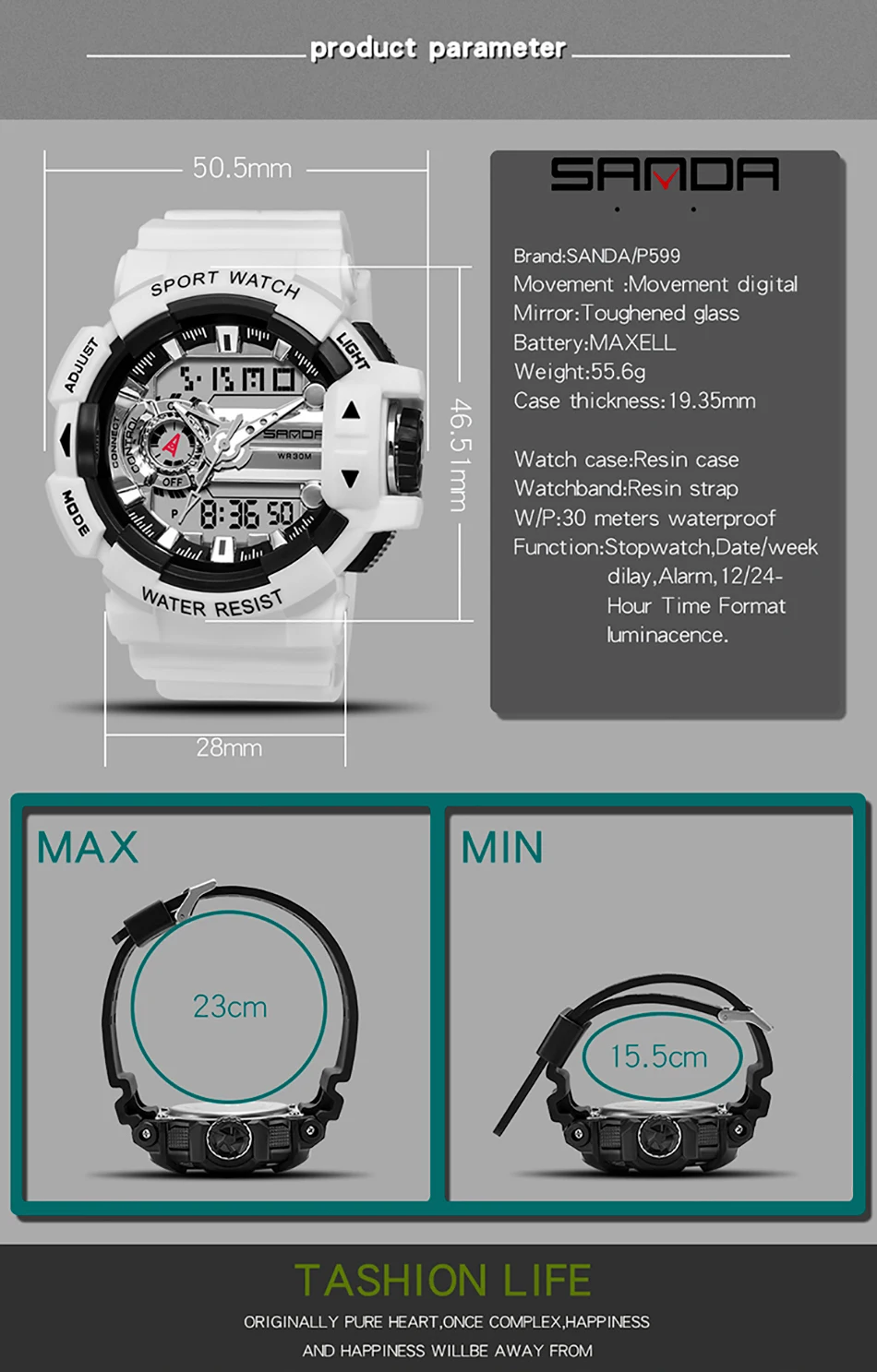 SANDA военные мужские часы Топ бренд класса люкс водонепроницаемые спортивные наручные часы модные кварцевые часы мужские часы relogio masculino