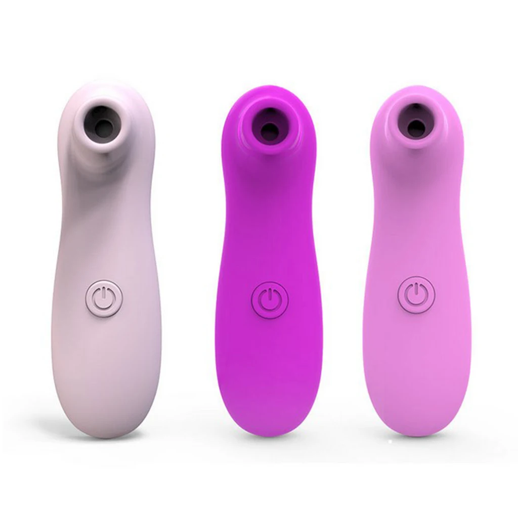 Electric Sucking Massager Ear Breast Nipple Sucker Vibrator for Women Female