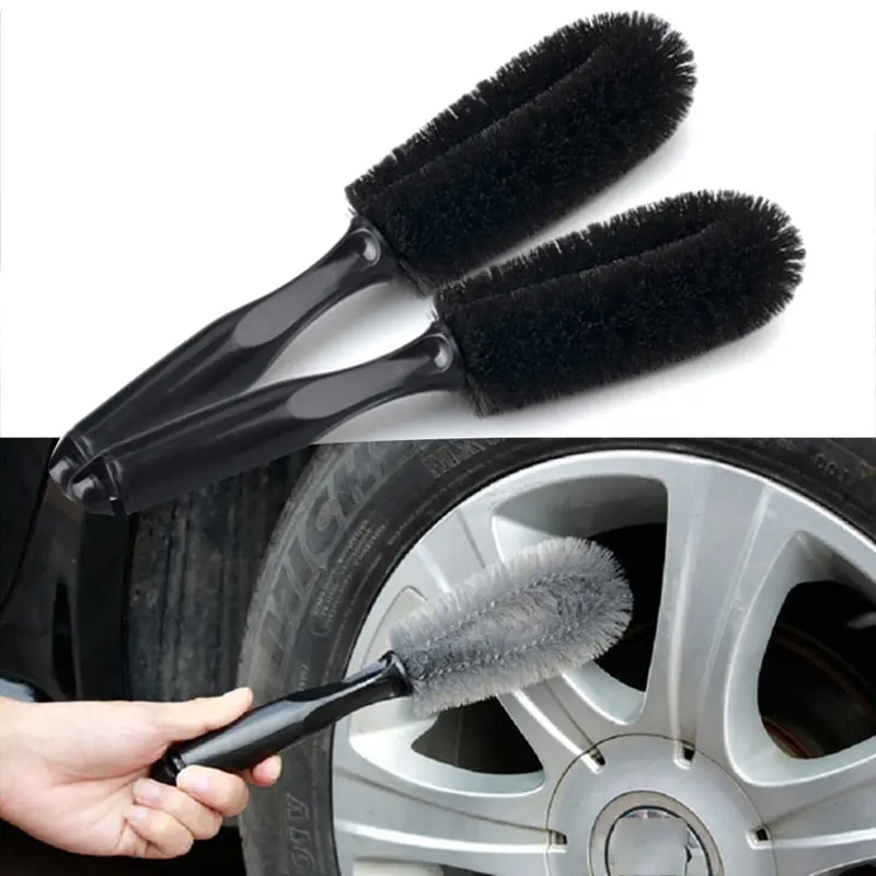 

Car Motorcycle Wheel Hub Tire Cleaning Brush Bicycle Truck Wheel Rim Washing Cleaner Scrub Tool Auto Accessories