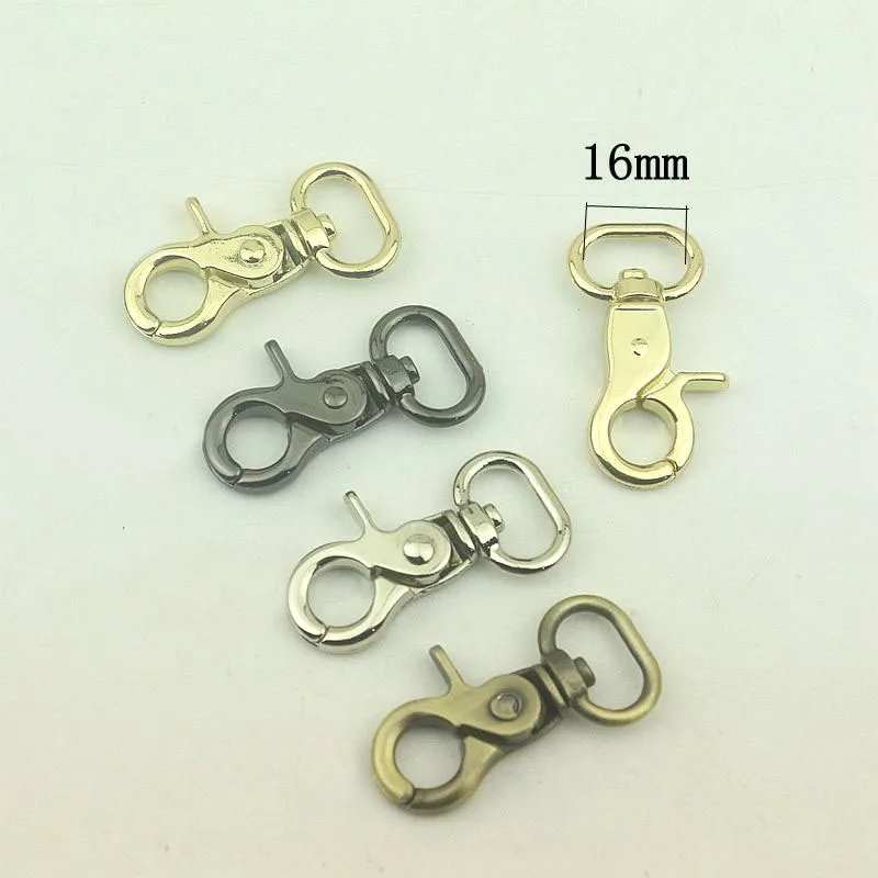 5Pcs 19mm Luggage Strap Metal Clasp Buckles Bags Lobster Carbines Swivel Trigger Snap Hook Collar Clips DIY Bag Part  Accessory