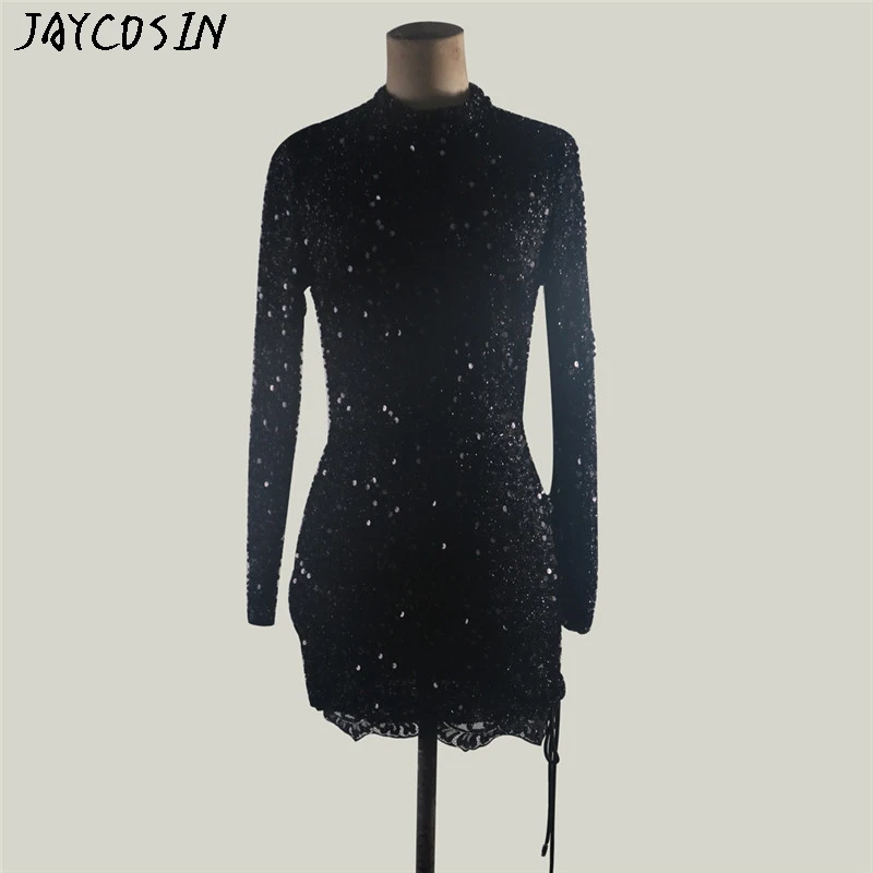 Сексуальное женское облегающее черное платье vestidos платья для вечеринок