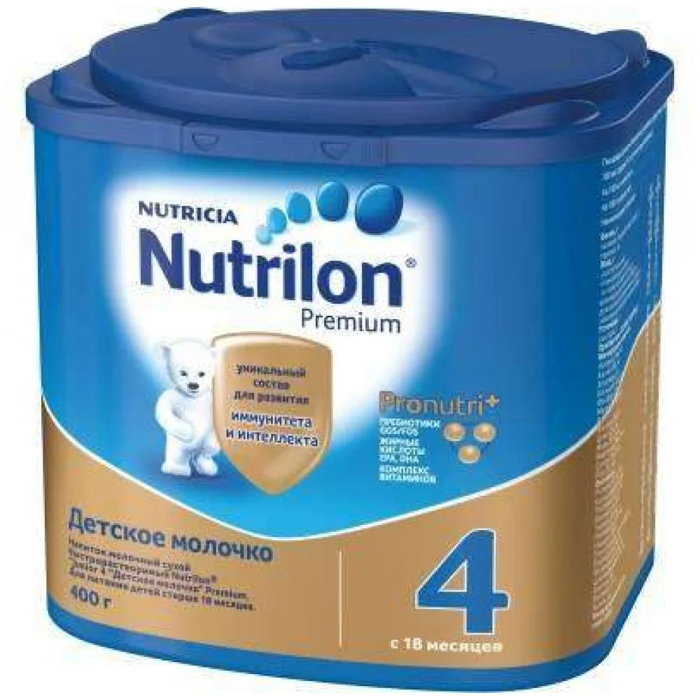 Молочная смесь Nutrilon Premium 4 с 18 мес 400 гр