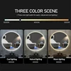 Rectangle Bluetooth Smart Bathroom Makeup Mirror With LED Warm White Light human body induction Anti-fog Beauty Mirrors 4